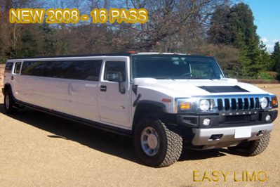 Hummer H2 White for hire