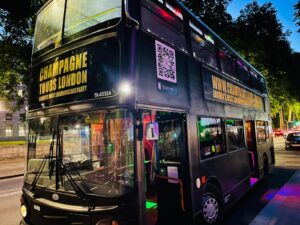 double decker party bus