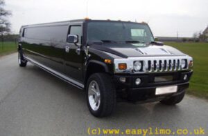 black hummer limousine