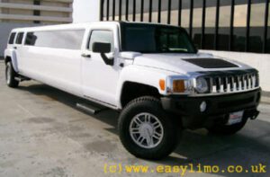 hummer h3 limo white