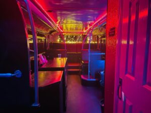 party bus interior