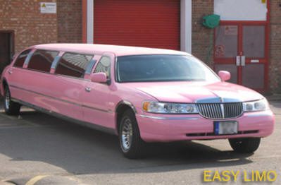 pink lincoln limo