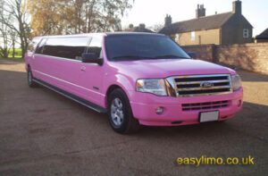 Home pink expedition limo