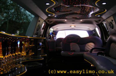 silver excursion limousine