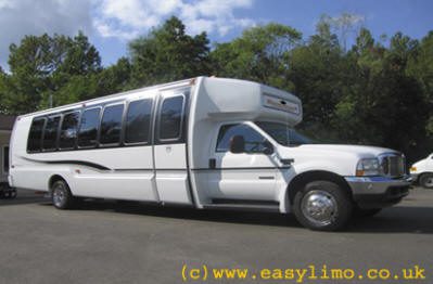 White partybus